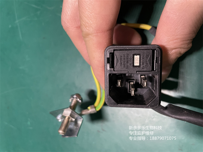 席勒AT-101新電圖機三叉電源接口組件 