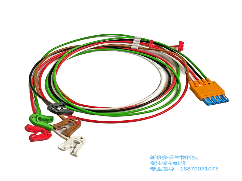 飛利浦心電圖電纜 5 導(dǎo)聯(lián)夾 AAMI M1973A產(chǎn)品介紹