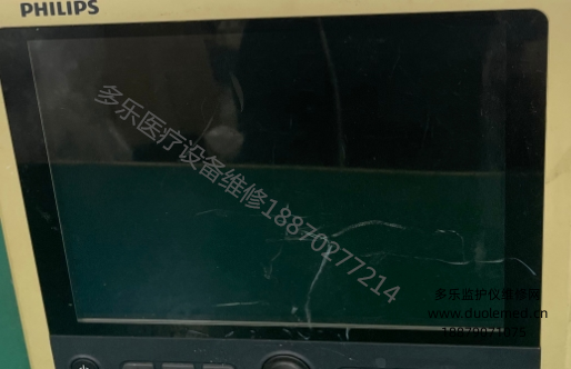 維修案例：飛利浦G30監(jiān)護儀顯示屏開機無顯示黑屏